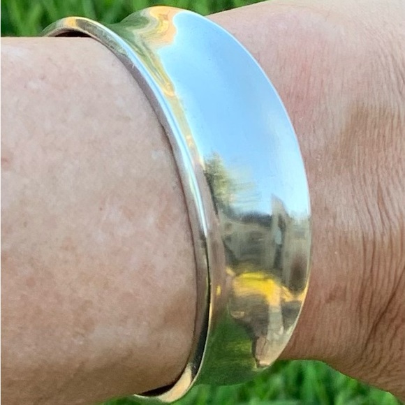 Sterling Silver Cuff Bracelet - Picture 9 of 11